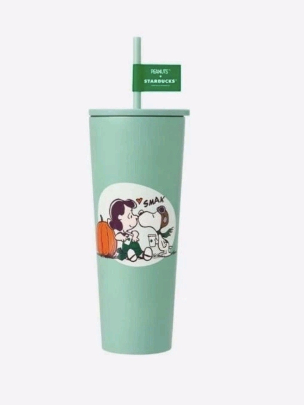 Starbucks x Peanuts Great Pumpkin Stainless Steel Cold Cup (24 oz / 710 ml New